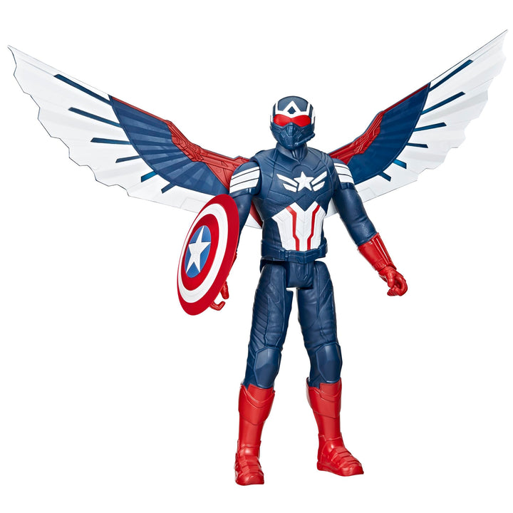 Marvel Studios Captain America Brave New World, Captain America Deluxe Action-Figur, 30 cm