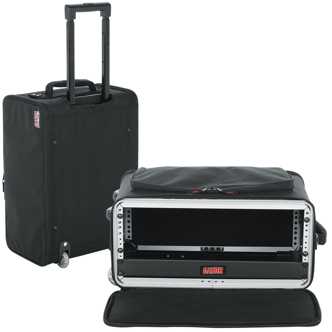 GATOR-Koffer Gestell 19" GR 3 U aus verstärktem Nylon mit Rädern 3 U Casters, 3 U Casters