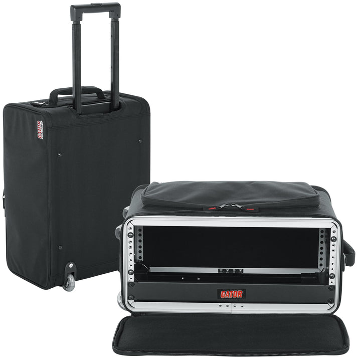 GATOR-Koffer Gestell 19" GR 3 U aus verstärktem Nylon mit Rädern 3 U Casters, 3 U Casters