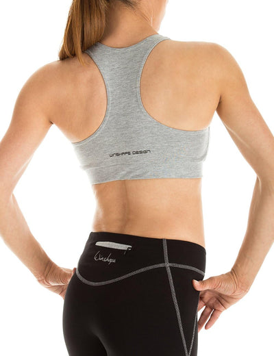 Winshape Damen WVR1 Sport-BH Bustier XS Grey Melange, XS Grey Melange