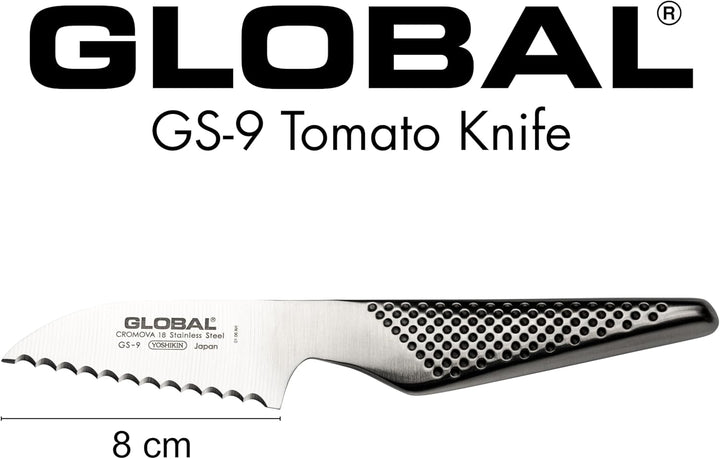 Global GS-9R Zitronen- und Tomatenmesser 8 cm