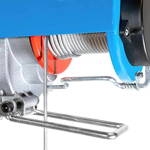Güde Elektro-Seilzug GSZ 100/200 (450 W, GS-geprüft, max. Hubkraft ohne/mit Umlenkrolle 100/200 kg,
