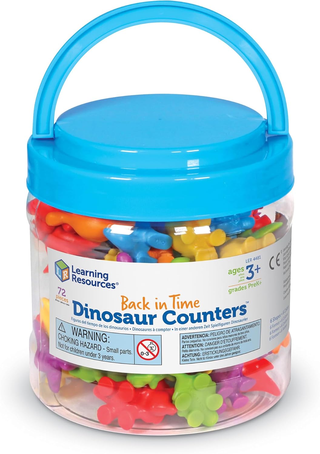 Learning Resources Spielfiguren Dinos (72 Stück)