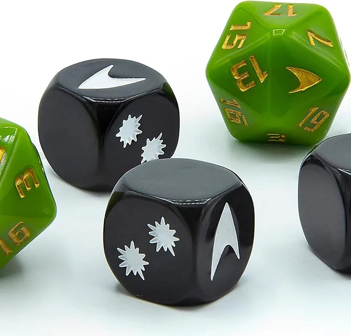 Modiphius Entertainment | Star Trek RPG Kirk's Tunic Dice Blister | Role Playing Game | English