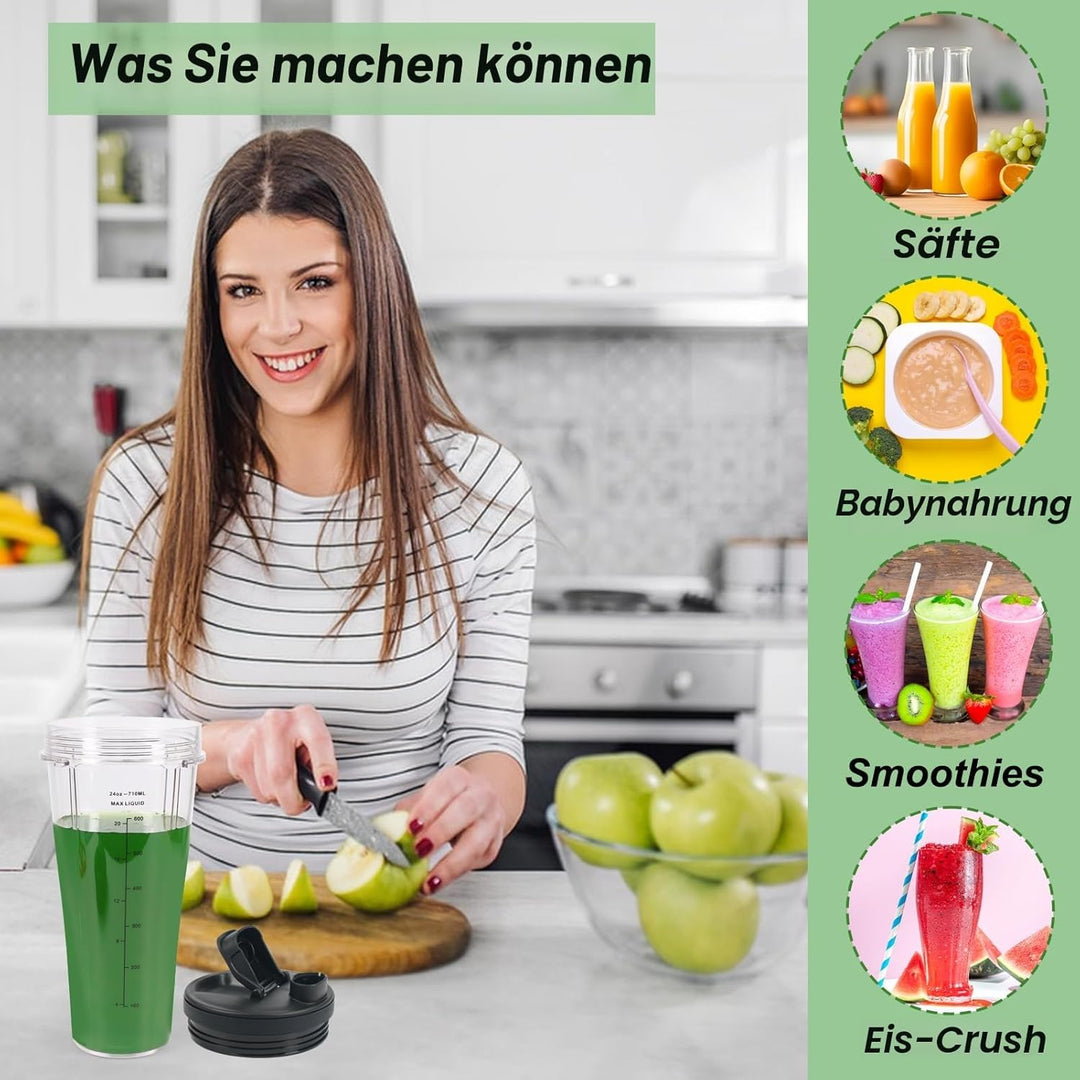 GINOYA Mixer Ersatzteile für Ninja Küchenmaschine & Mixer CB350EU BN800EU BN750EU BN650EU BN495EU CB