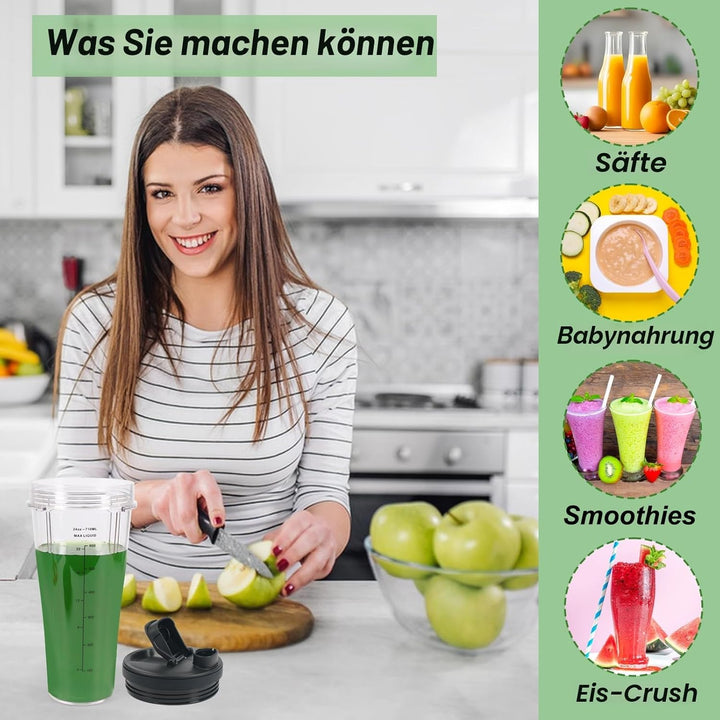 GINOYA Mixer Ersatzteile für Ninja Küchenmaschine & Mixer CB350EU BN800EU BN750EU BN650EU BN495EU CB