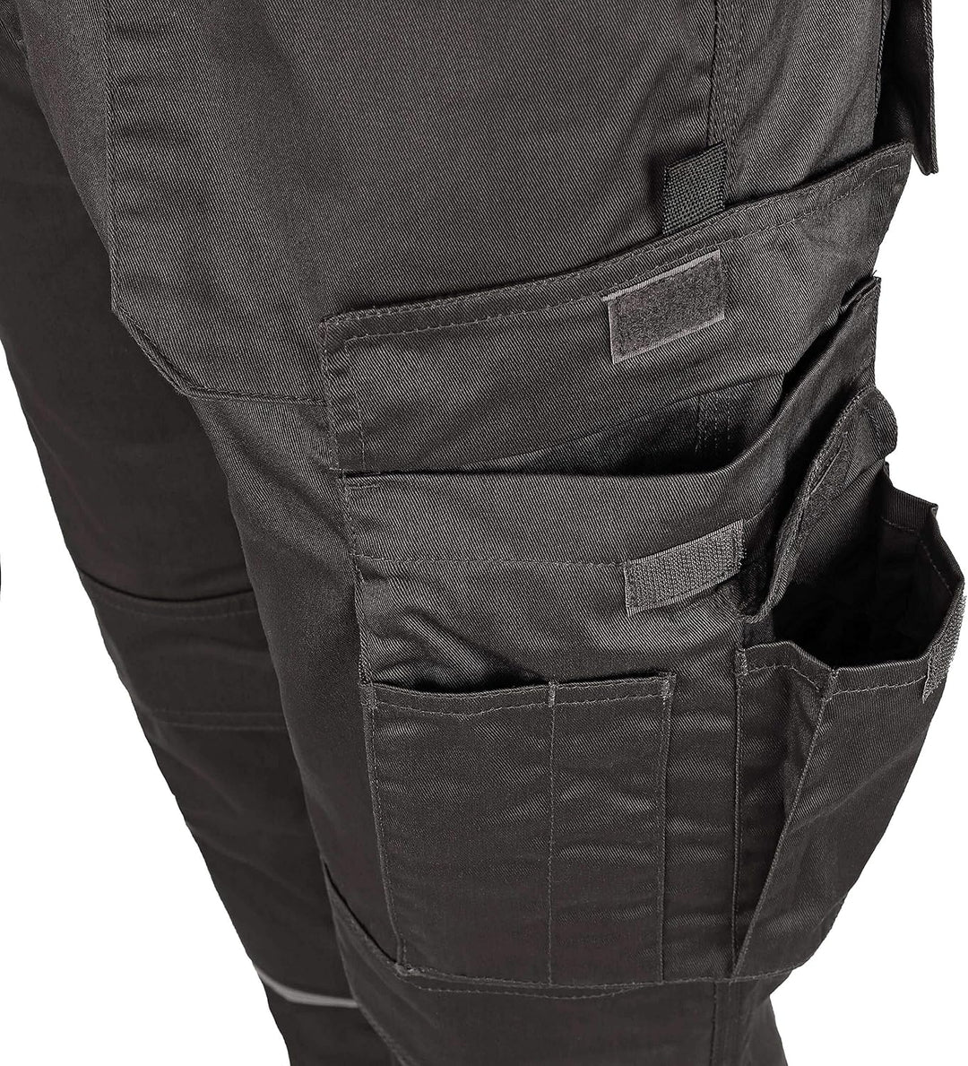TMG | Arbeitshose Comfort für Herren, Cargohose mit Kniepolster & viel Stauraum, Robustes Material,