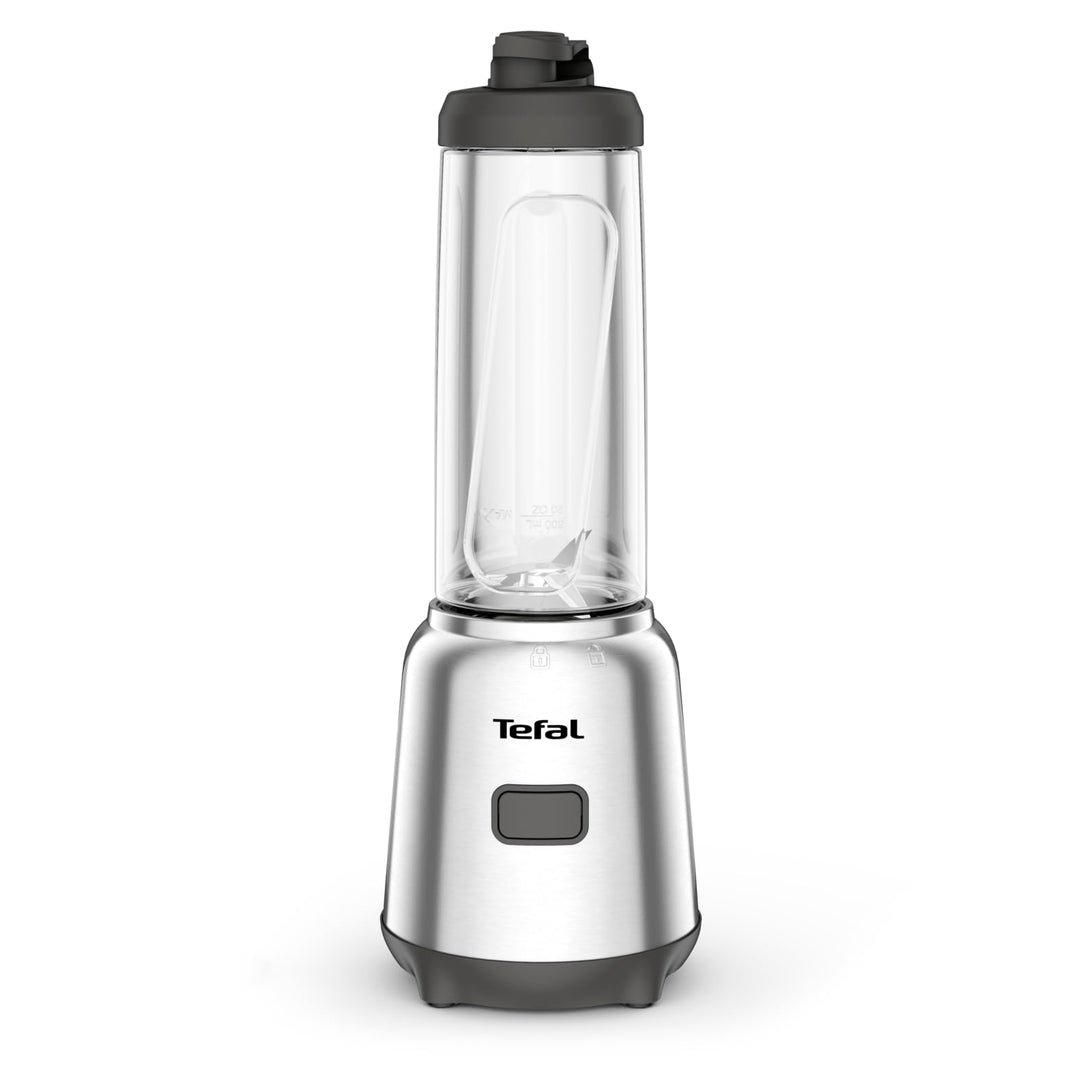 Tefal BL15FD Mix & Move Mini-Standmixer | 300 Watt | 2 Flaschen To-Go in Premium Tritan | kompaktes