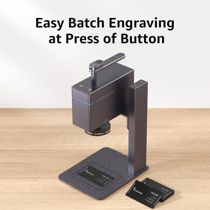 LaserPecker Bluetooth Adapter + Batch-Gravur-Taste, Mühelos Gravieren für PC-Anschluss & Stapelprodu