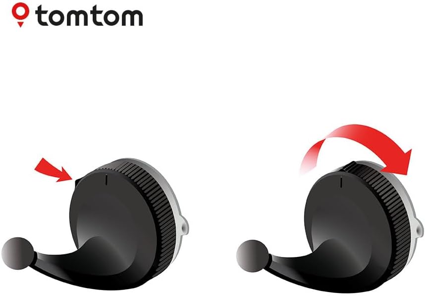 TomTom Magnetische Premium Navi Halterung, kompatibel mit ausgewählten Modellen mit 7"-Bildschirm un