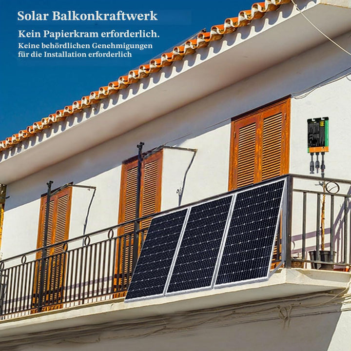 Y&amp;H 350W Solar Grid Tie Inverter DC26-46V zu AC230V Reiner Sinus-Mikro-Wechselrichter, 350W