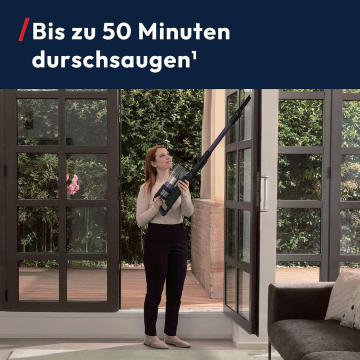 Hoover HF1 CORE Flexi kabelloser Akku-Staubsauger | 50 Min Laufzeit | 200 W Home+Flexibel, Home+Flex