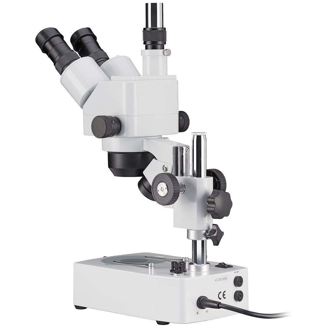 Bresser 3D Stereo Auflicht- Durchlicht Mikroskop Advance ICD 10x-160x mit trinokularem Kamera Aufsat