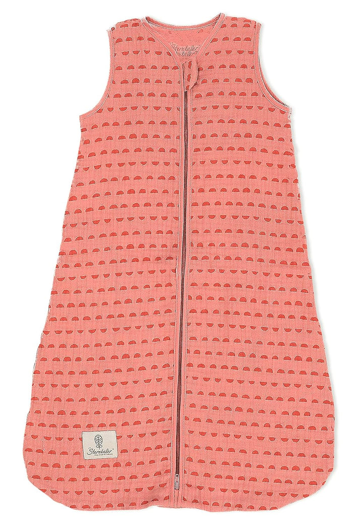 Sterntaler Baby Mädchen Schlafsack Baby Musselin Schlafsack Stay True to Nature - Babyschlafsack, Pu