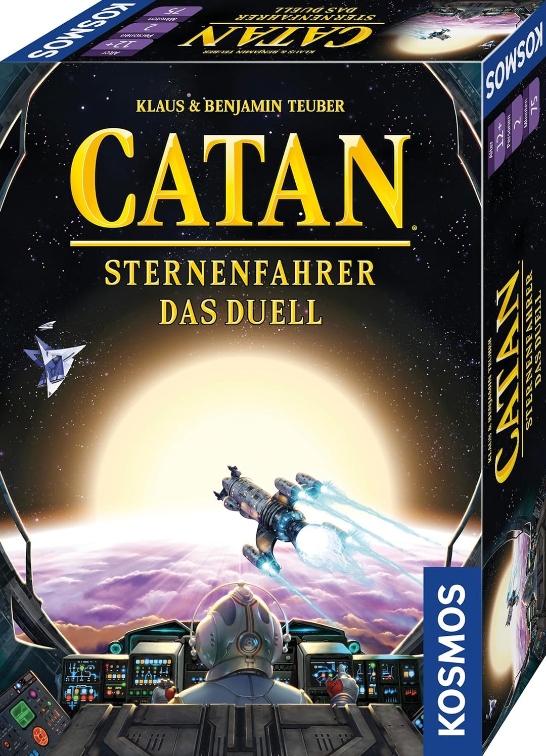 KOSMOS 683917 Catan - Sternenfahrer - Das Duell, Spiel für 2 Personen zu Catan Sternenfahrer, Spiele