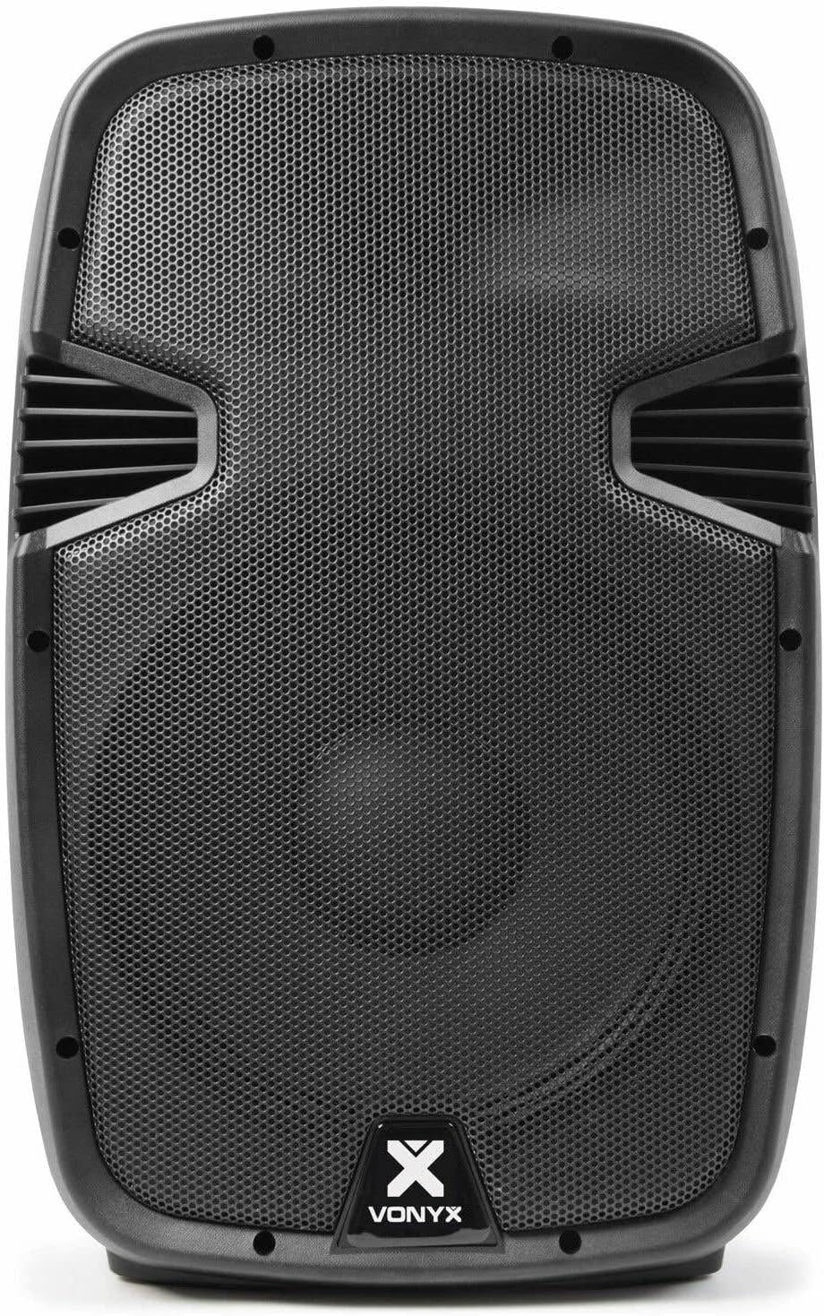 Vonyx spj-1200 Aktiv Lautsprecher, PA Lautsprecher, Musikbox, 600 Watt, 12 Zoll Monitor PA Boxen