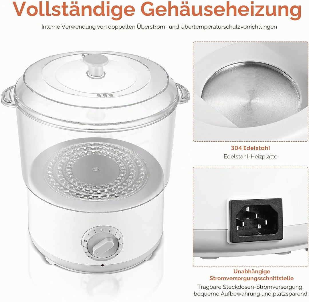 Handtuchwärmer 5 Sekunden Schnelles Aufheizen Towel Warmer Handtuch Wärmegerät Konstante 55°C Temper