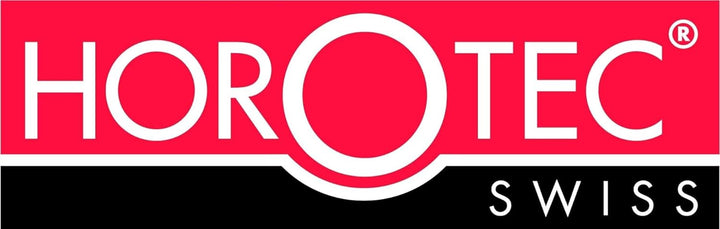 KD89 Horotec MSA00.025-2.5 Lupe schwarz mit Schraubring aus Aluminium, Rot, Nr. 2,5 = x5, Linse Ø22,