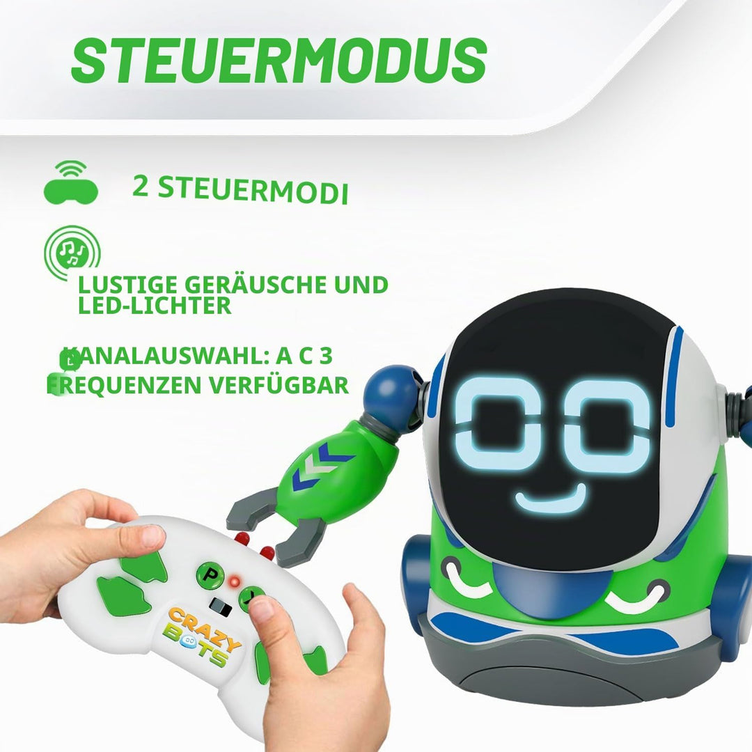 Xtrem Bots- Rock | Roboter Kinder Ab 5 Jahre Und Älter | Roboter Spielzeug | Robots Ferngesteuerte u