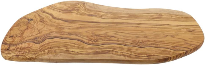 2x HOFMEISTER® Schneidebrett Saftrille Olivenholz - praktisches Set aus zwei Brettern aus Olive mit