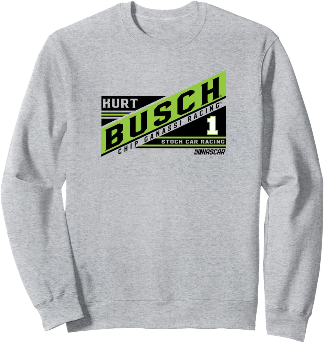 NASCAR - Kurt Busch - Distressed Stamp Sweatshirt
