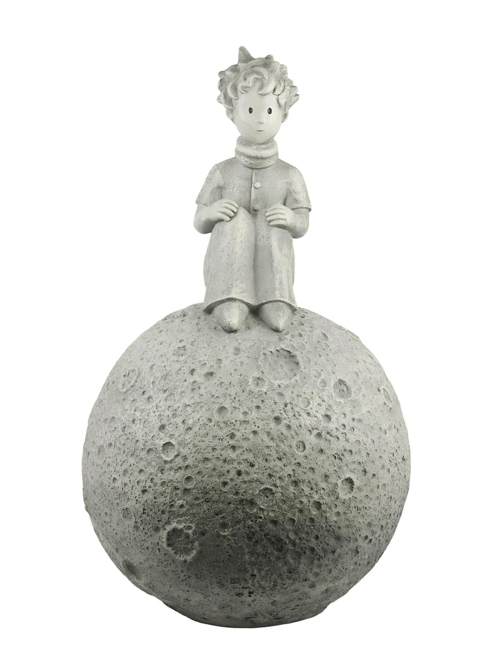 Vidroflor Kunststein Der Kleine Prinz - Prinz auf dem Mond © Antoine de Saint-Exupéry, Klein, Leicht
