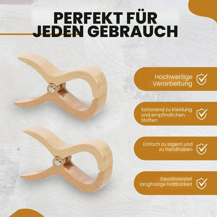 Accessories Spezielle Grosse Clips aus Holz Strand Klammern für Strandtuch Wäscheklammern Klammer St