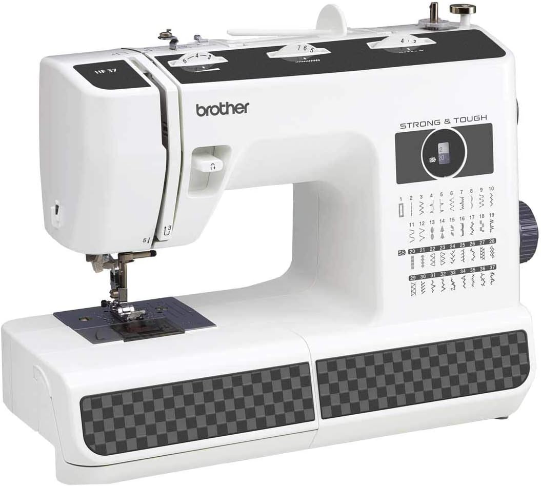 Brother Mechanische Nähmaschine HF37 - Stahlrahmen - 37 Punkte