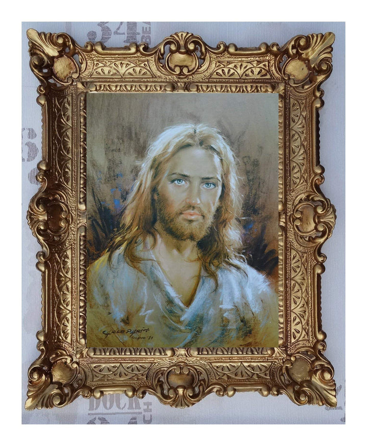 Lnxp Gemälde in den Rahmen montiert 56x46 cmReligiös Mutter Maria Gottes Maria Jesus Christus K14 50