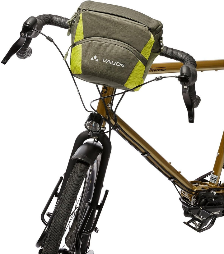 Vaude OnTour Box M (KLICKfix ready) Lenkertaschen Khaki, Khaki