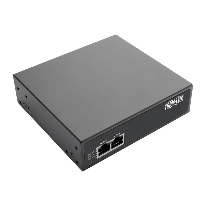 Tripp Lite B093-004-2E4U Konsolenserver mit 4 Ports, 2 GB-NIC, 4 GB Flash und 4 USB-Anschlüssen.