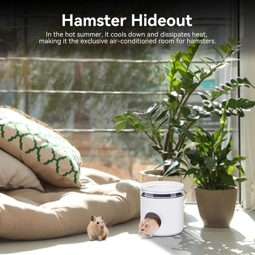 Hamster versteckt sich Hamsterverstecke | Hütte im Käfig, Verstecken des Nestes – Kreativer Lebensra