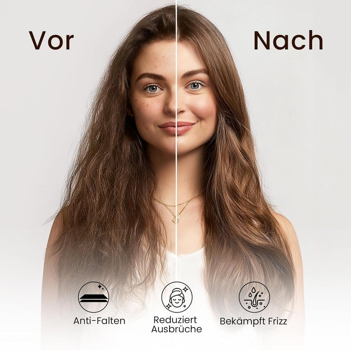 THXSILK 25 Momme Seide Kissenbezug für Haar und Haut - Maulbeerseide Kissenbezug - Hypoallergen mit