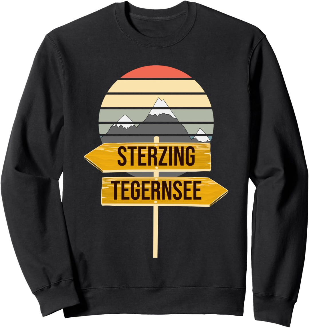 Trans Alpen Alpenüberquerung Tegernsee Sterzing Sweatshirt