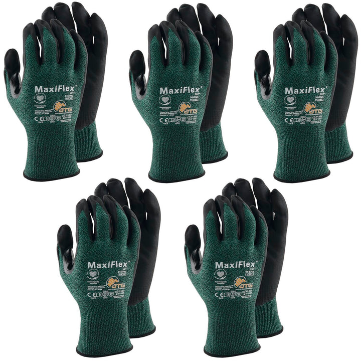 vasalat Schnitt-Schutzhandschuh ATG MaxiFlex®Cut Arbeitshandschuhe Grösse 11 XXL | 5 Paar, 11