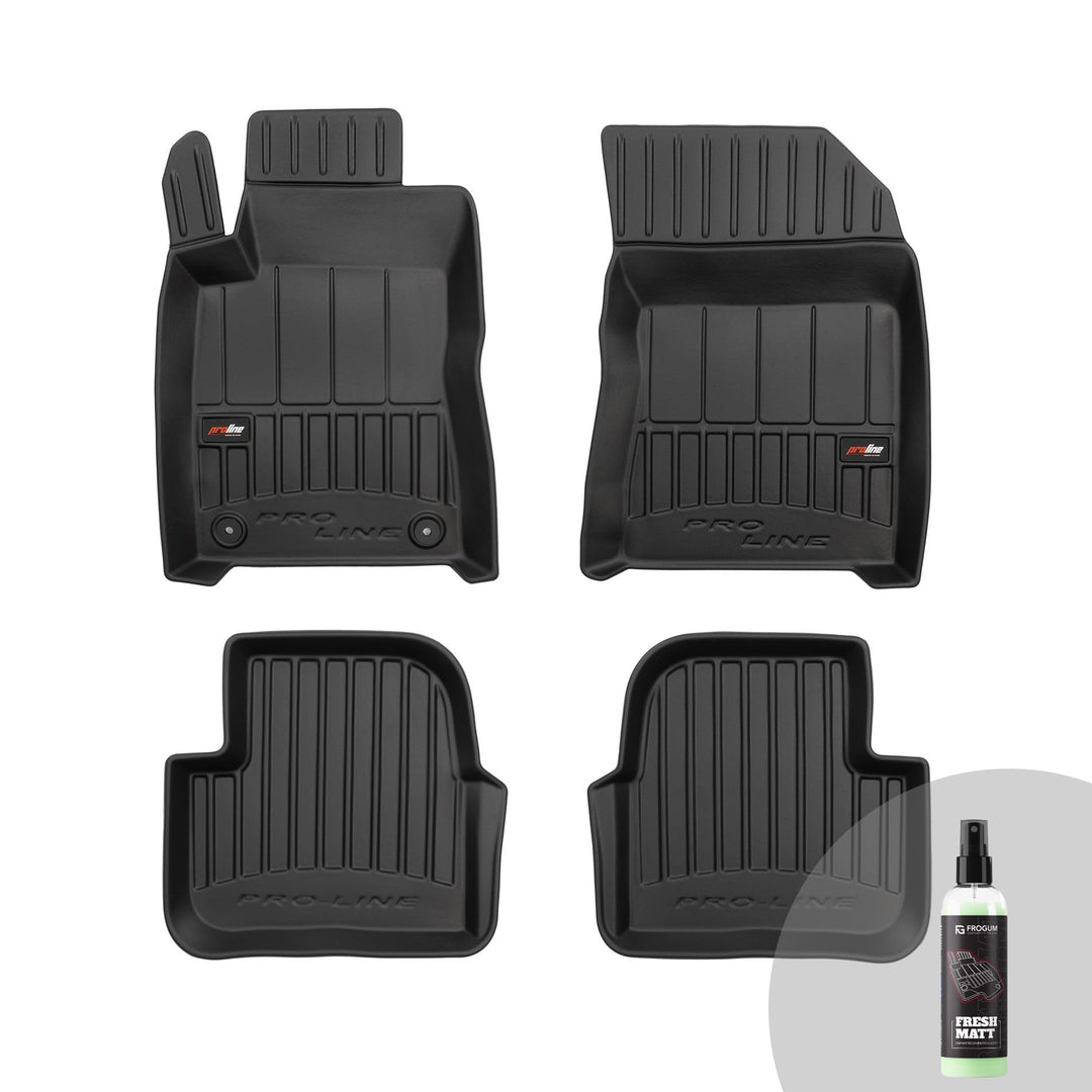 FROGUM ProLine 3D Gummimatten Exklusiven Auto Fussmatten Autofussmatten für Citroën C3 III ab 2016 |
