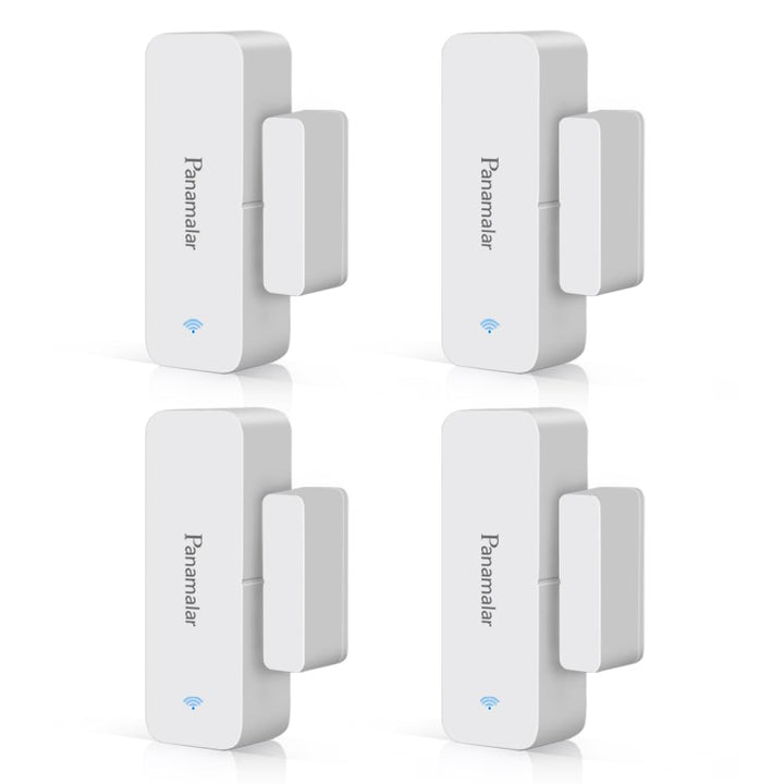 Panamalar Wireless Türfenstersensor, Niedriger Energie Tür&amp;Fensteralarm kompatibel mit Alexa/Google-