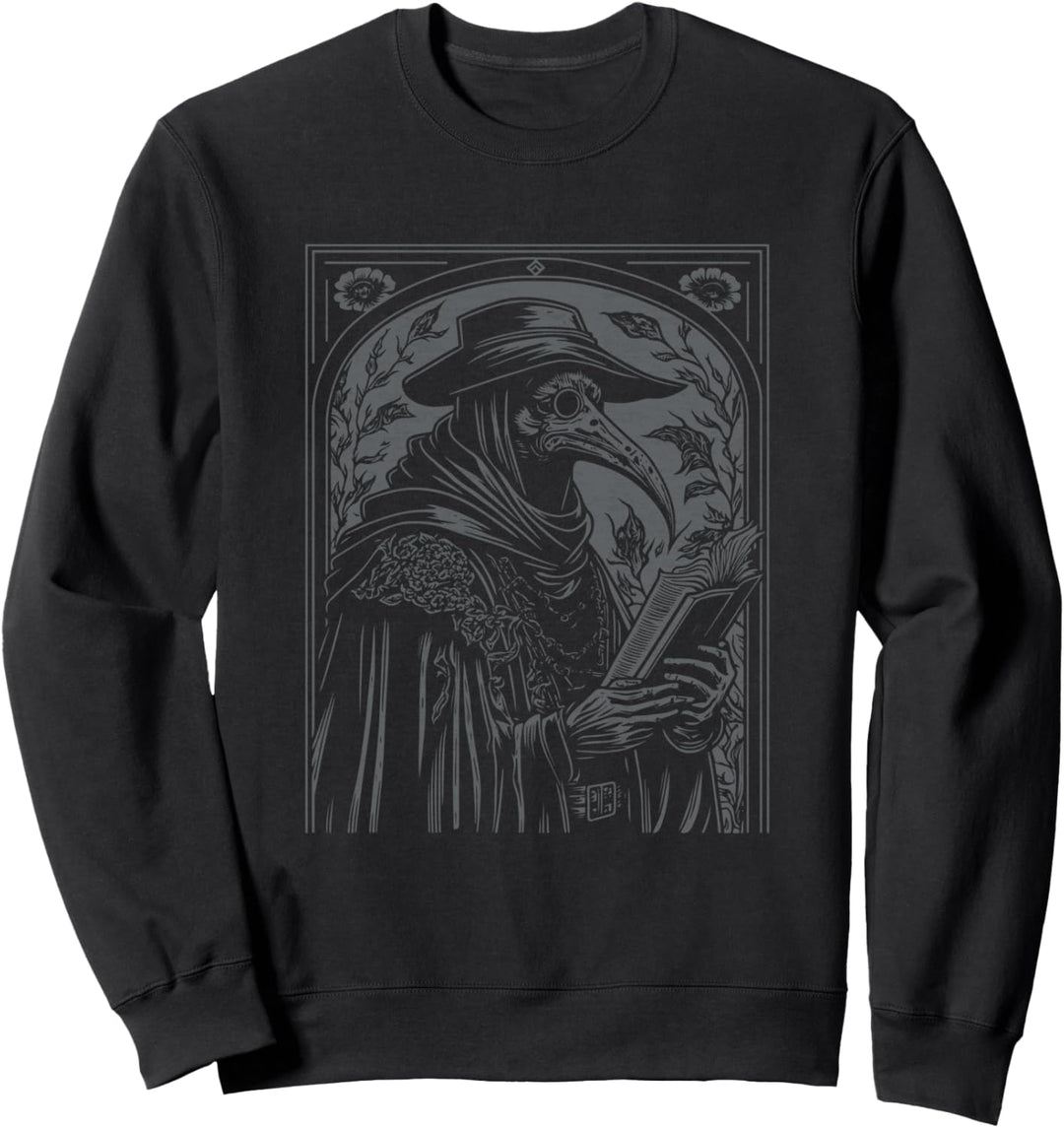 Occult Vintage Death Gothic Grunge Plague Pest Doctor Sweatshirt