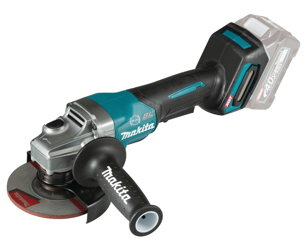 Makita GA013GZ Akku-Winkelschleifer 40V max. (ohne Akku, ohne Ladegerät), Petrol