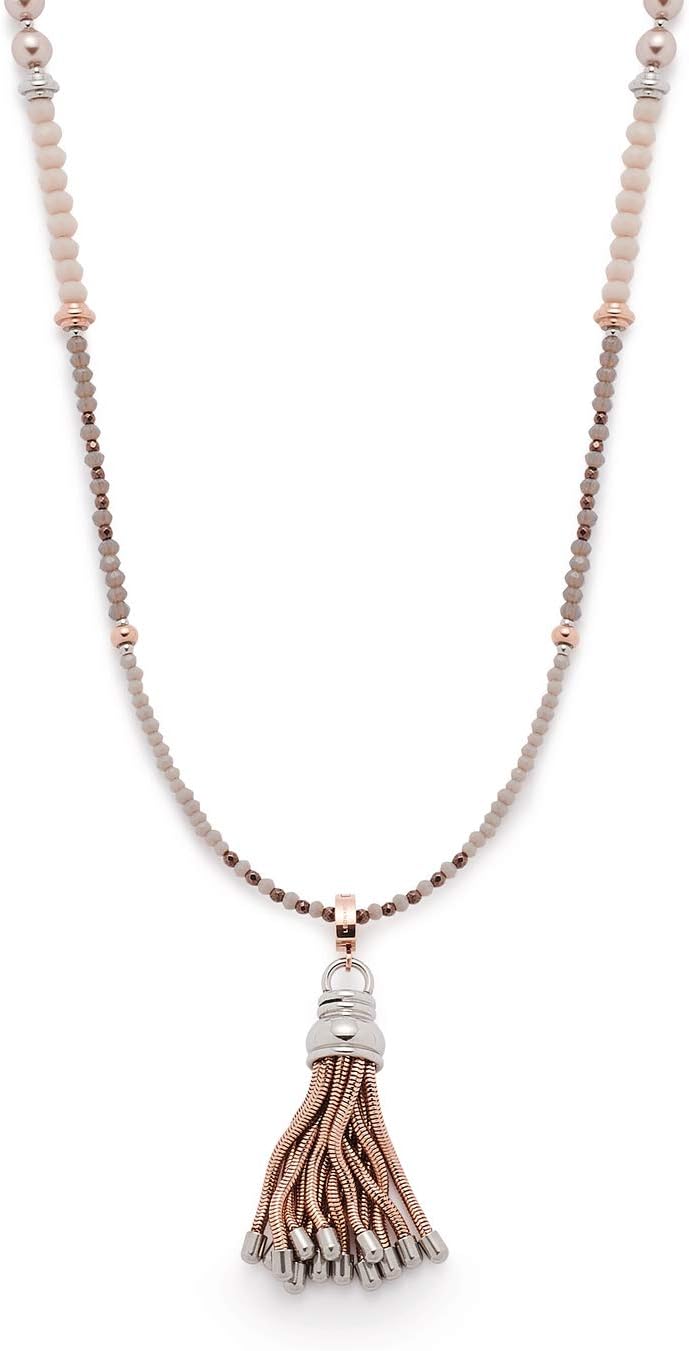 Jewels by Leonardo Damen-Ketten mit Anhänger & Anhänger Edelstahl Glas 016967