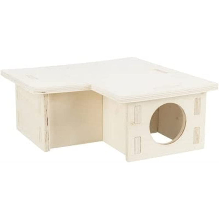 TRIXIE artgerechtes Kleintierhaus ohne Klammern und Nägel für grosse Hamster und Degus, mit DREI Kam