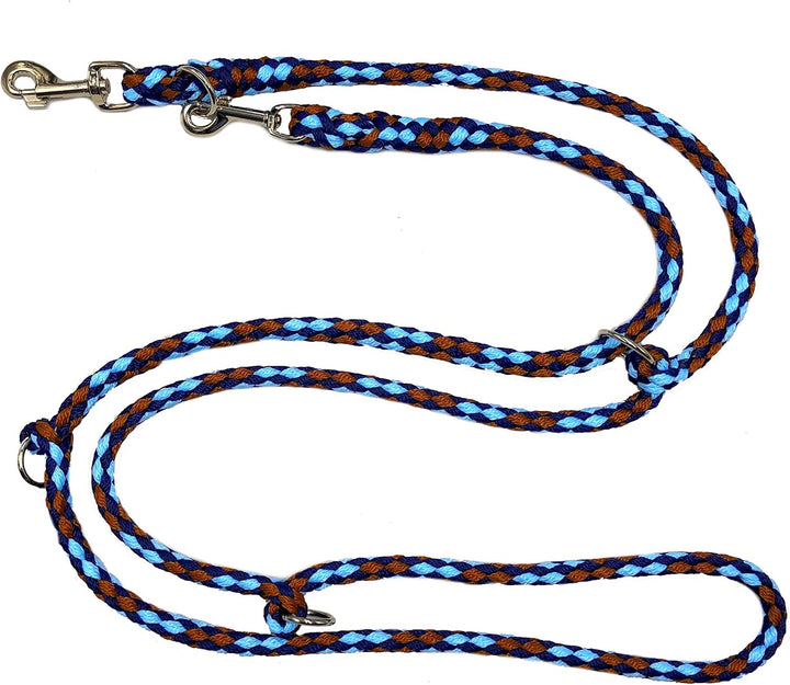 Hundeleine grosse Hunde bis 80 Kg Doppelleine Jumbo 2,40m / 2,80m / 3,50m / 5m verstellbar Übungslei