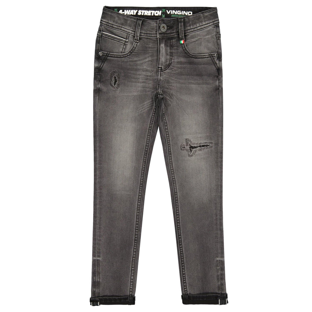 Vingino Jungen Alfons Jeans 164 Dark Grey Vintage, 164 Dark Grey Vintage
