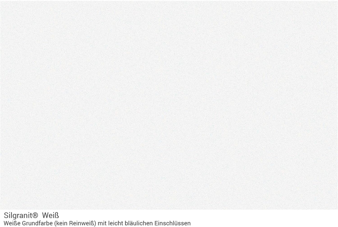BLANCO AXIA III 6 S | SILGRANIT weiss | Einbauart: Einbau von Oben | Hauptbecken links | mit Glassch