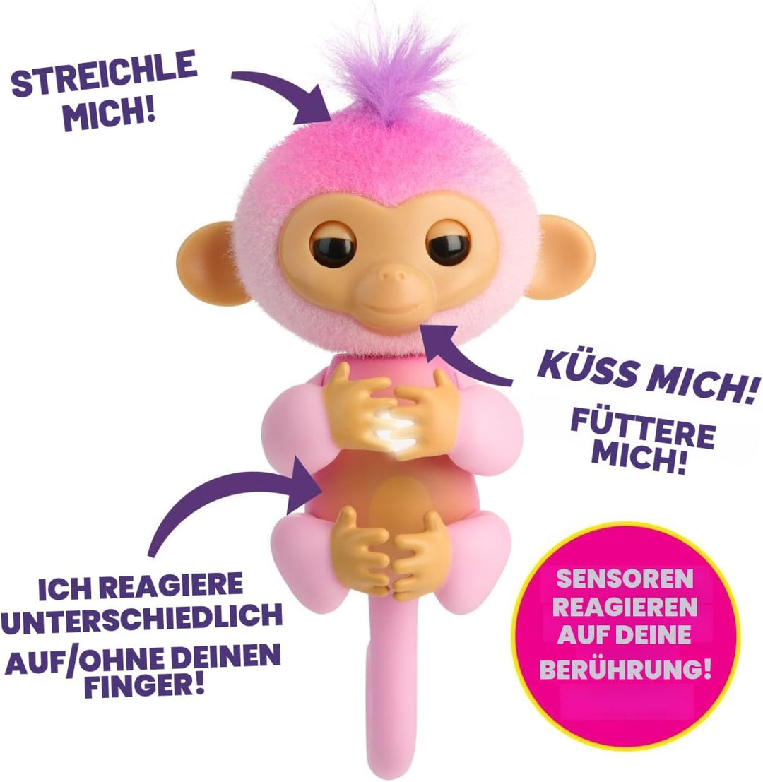 Fingerlings 2.0 Monkey Pink - Harmony, 3.14 x 3.14 x 4.92 inches