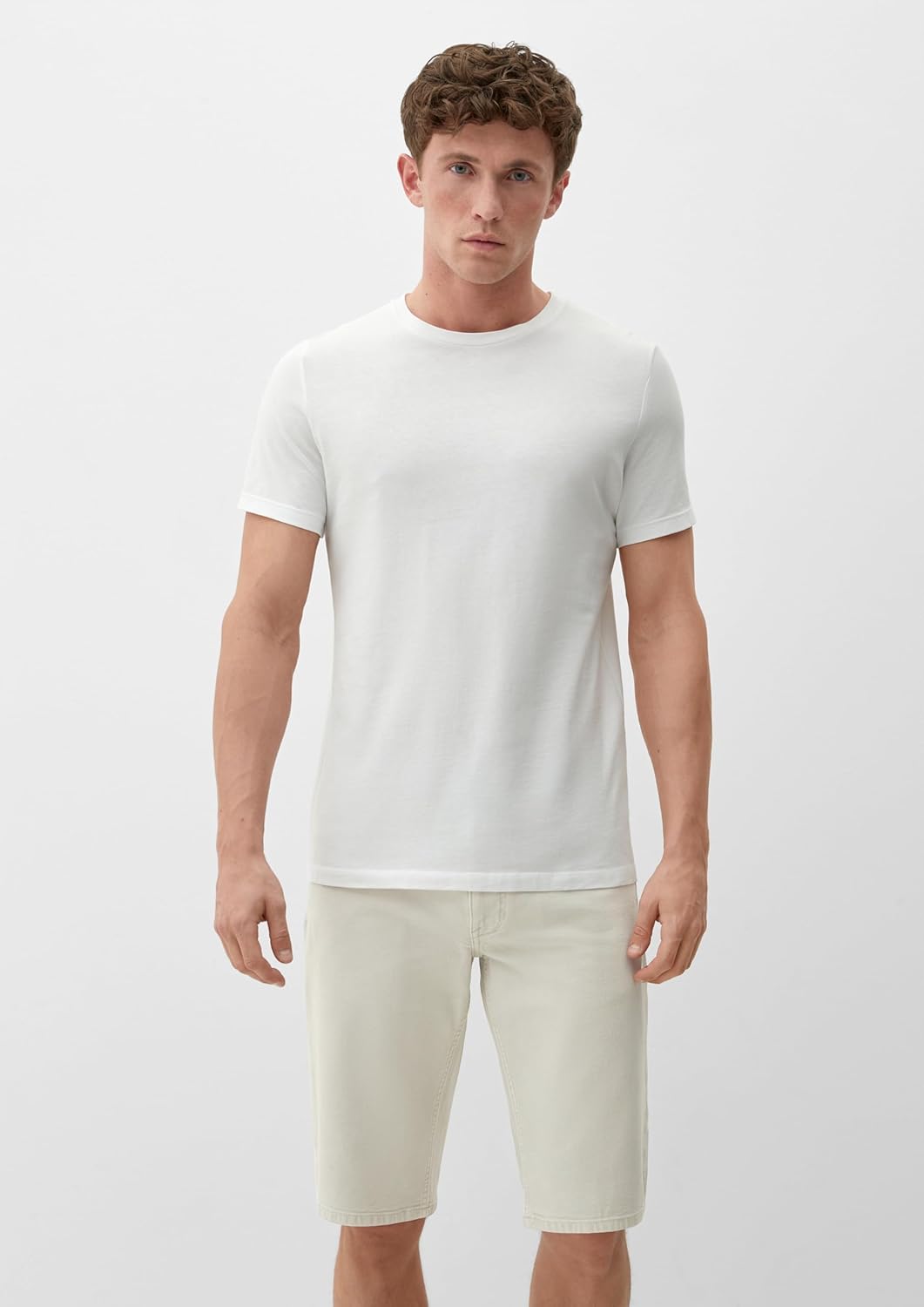 s.Oliver Herren Jeans-Hose, kurz 32 Grau 9002, 32 Grau 9002