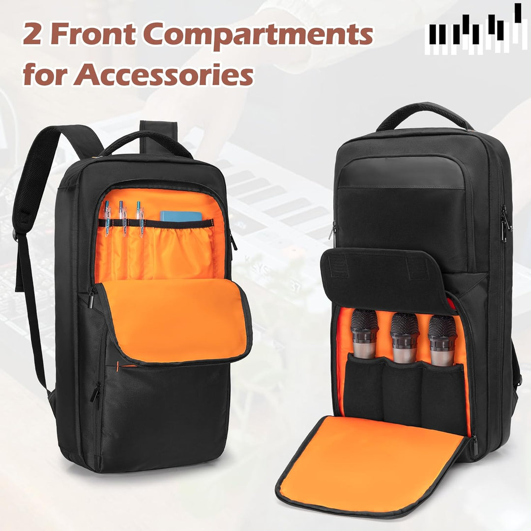 Tragbarer Rucksack für 37 Tasten Klaviertastaturen, Tragetasche für MIDI-Keyboard-Controller, Schutz