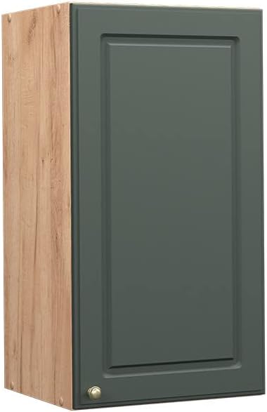 Vicco Hängeschrank Fame-Line, Grün-Gold Landhaus/Goldkraft Eiche, 40 cm Grün-gold Landhaus Hängeschr