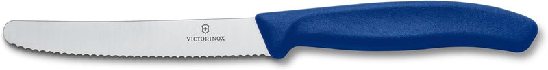 Victorinox 6 Stück Tafelmesser - Tomatenmesser Swiss Classic mit Wellenschliff rostfrei - Swiss Made