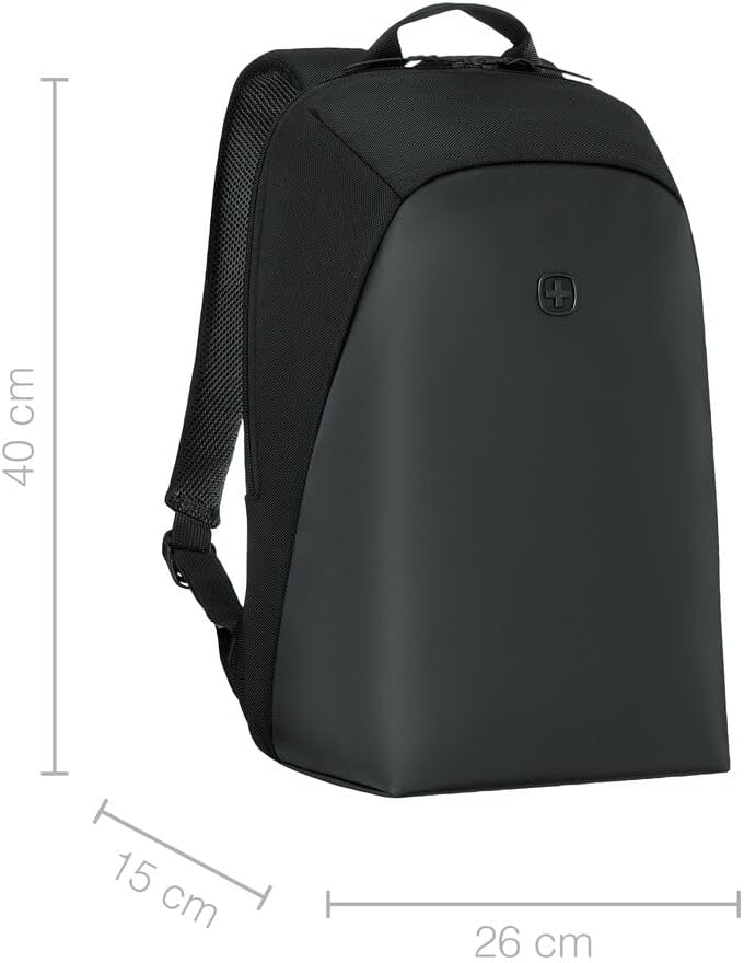 WENGER UrbanOne Light Backpack, Laptop-Rucksack, Notebook bis 14 Zoll, 15 l, Leicht, Damen/Herren, B